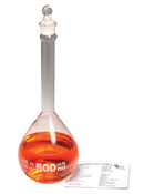Volumetric Flask, Class A, Glass Stopper, Batch Cert Volumetric Flask, Class A, Glass Stopper, Batch Cert
