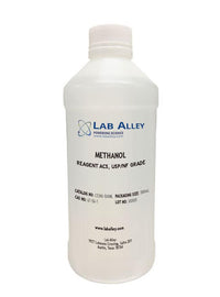 Methanol (Methyl Alcohol), Reagent ACS, USP/NF Grade, 500ml Methanol (Methyl Alcohol), Reagent ACS, USP/NF Grade, 500ml