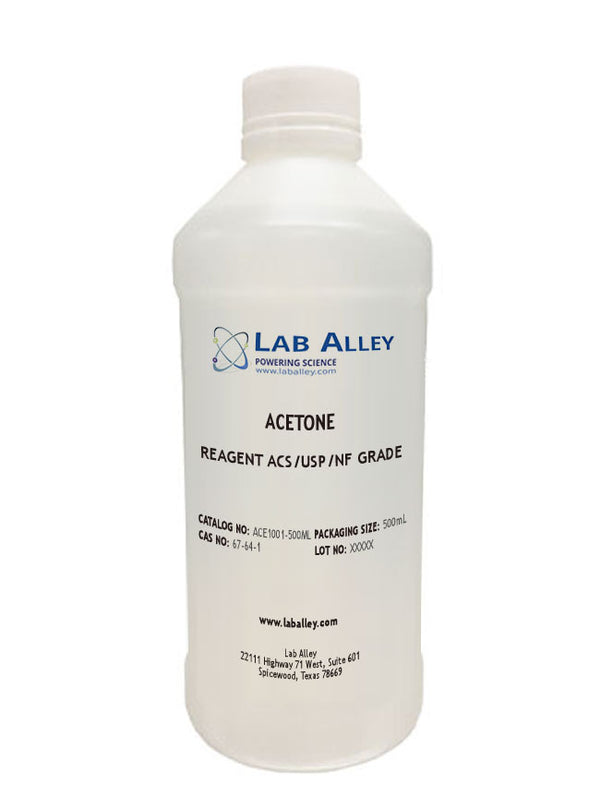 Acetone 100% ACS Reagent/USP/Food Grade ≥99.8%