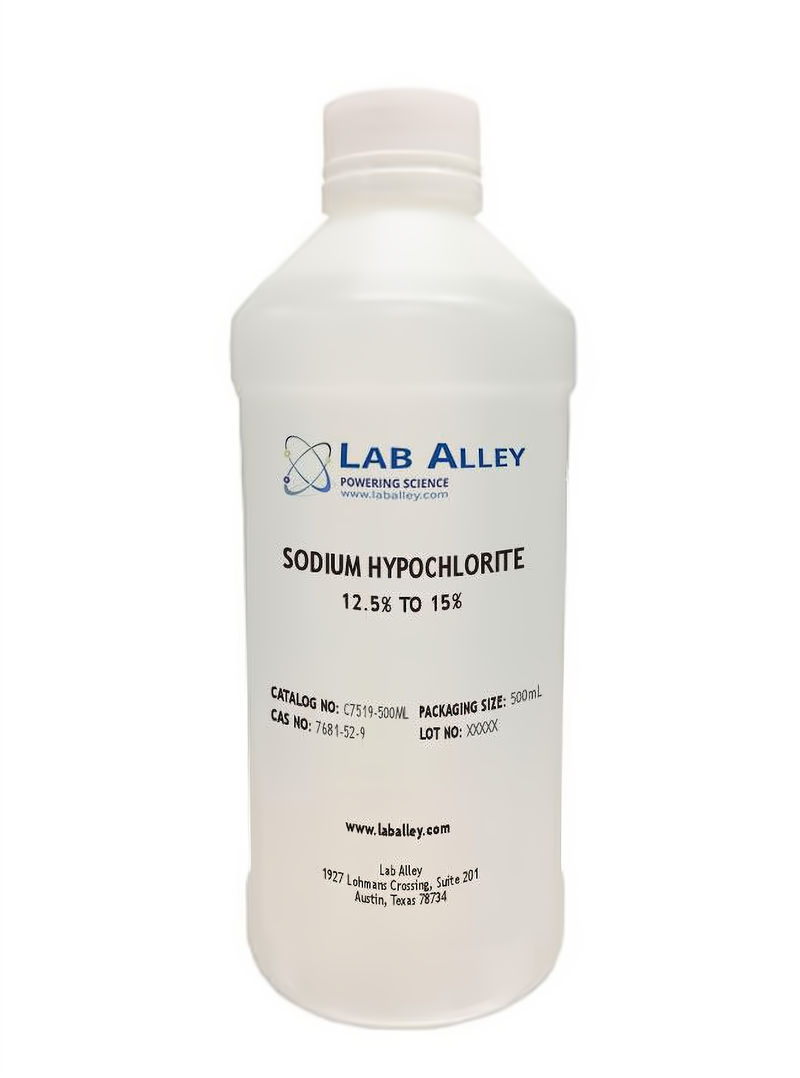 12.5 % Sodium Hypochlorite Solution