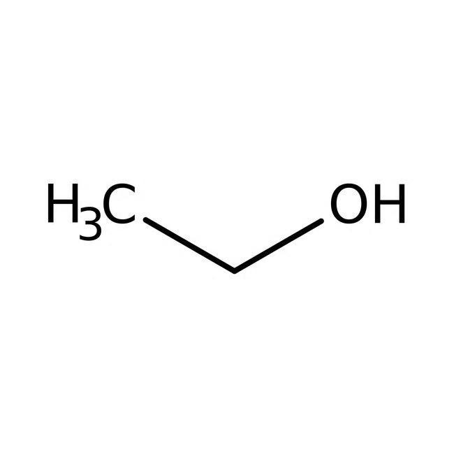 190 Proof Pure CAS 64-17-5,7732-18-5 Chemical-Structure