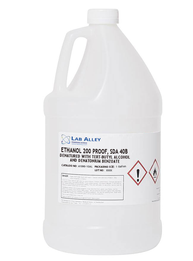 SDA-40B Ethanol 200 Proof (100%), 1 Gallon