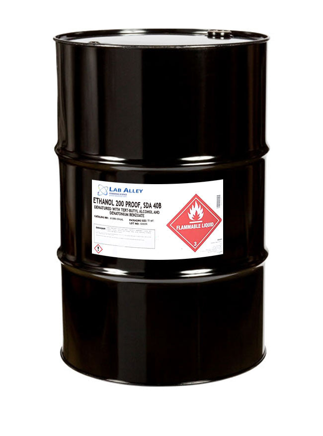 SDA-40B Ethanol 200 Proof (100%), 55 Gallon Drum