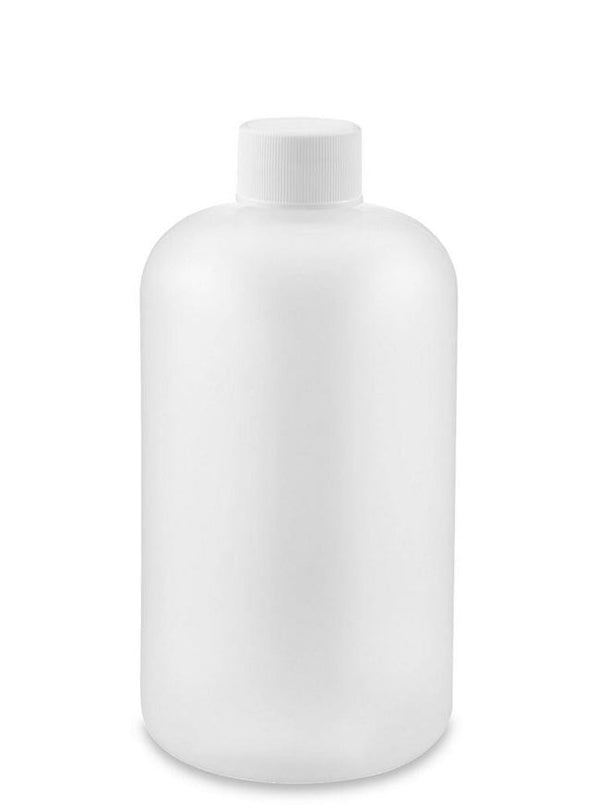 Natural Boston Round Bottles, 500mL