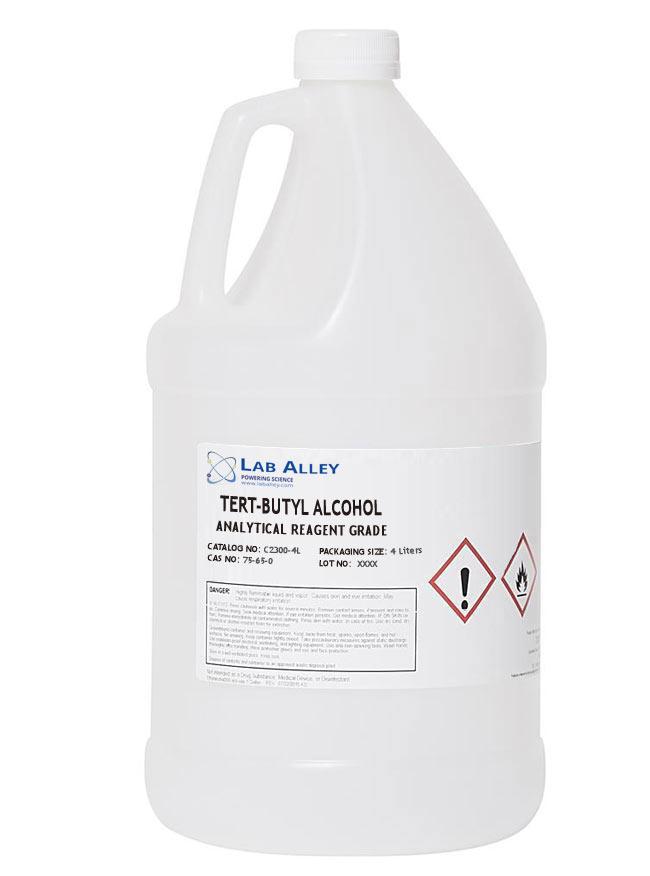 Tert-Butyl Alcohol 4 Liters
