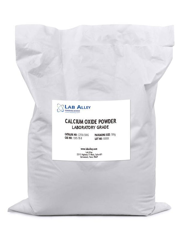 Calcium Oxide Powder, Lab, 500g
