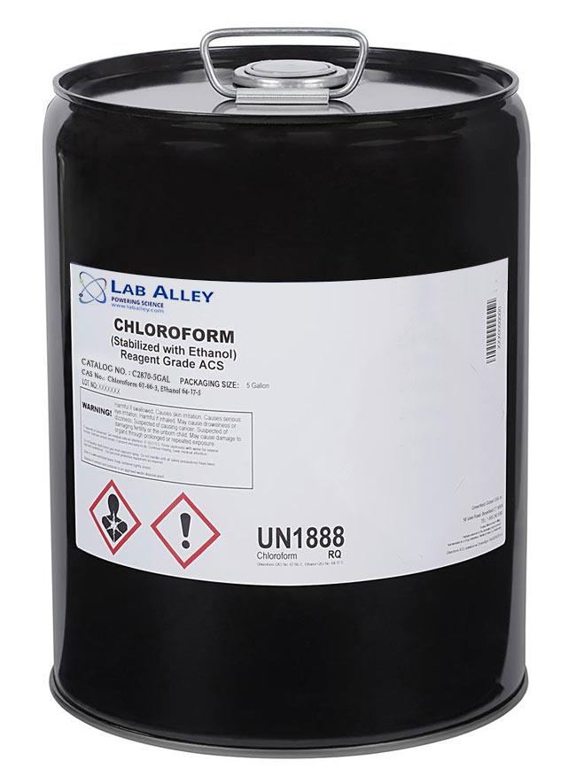 Chloroform ACS, 5 Gallon Pail, Metal