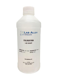 Chloroform Lab Grade, 1 Liter, Plastic Bottle  