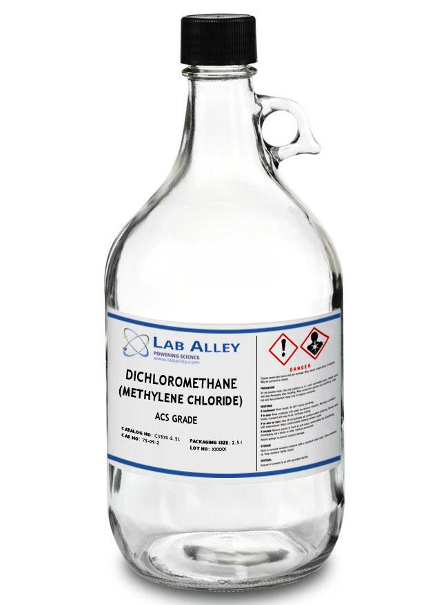 Dichloromethane (Methylene Chloride) ACS, 2.5 Liters