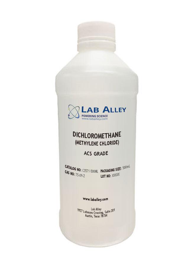 Dichloromethane (Methylene Chloride) ACS, 500ml