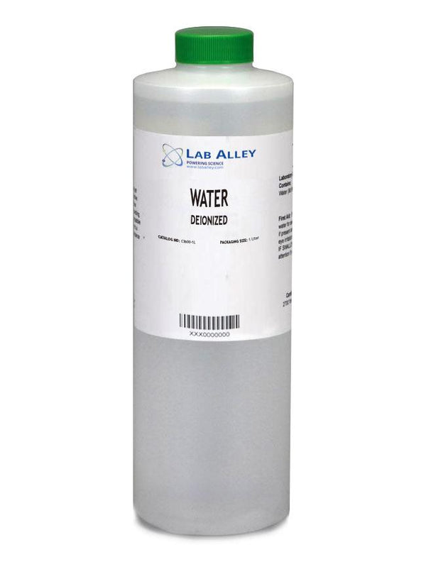 Deionized Water Lab Gradeб 1 Liter