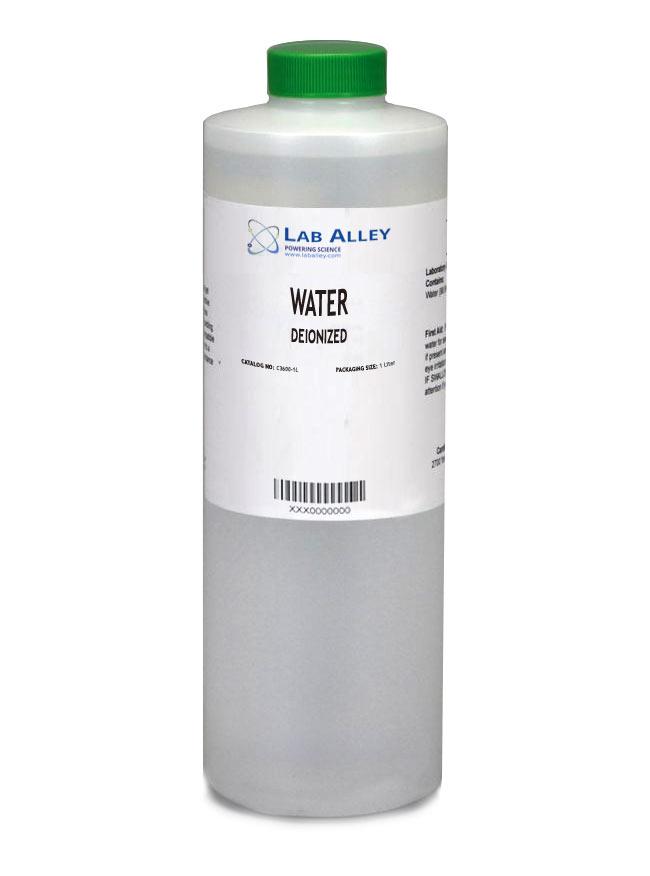 Deionized Water Lab Gradeб 1 Liter
