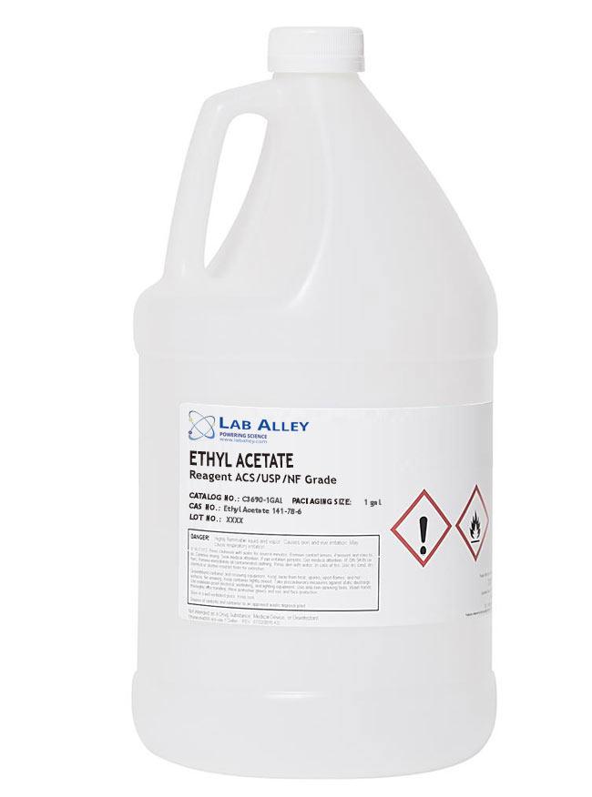 Ethyl Acetate ACS/USP/NF Grade, 1 Gallon