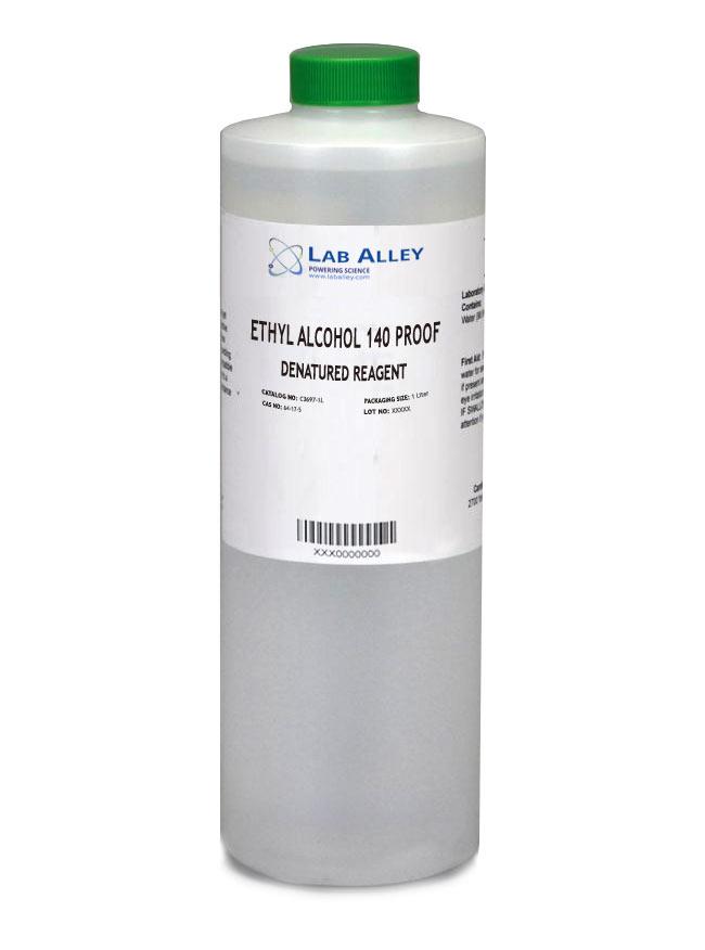 Ethanol 140 Proof (70%) Denatured Alcohol, 1 Liter