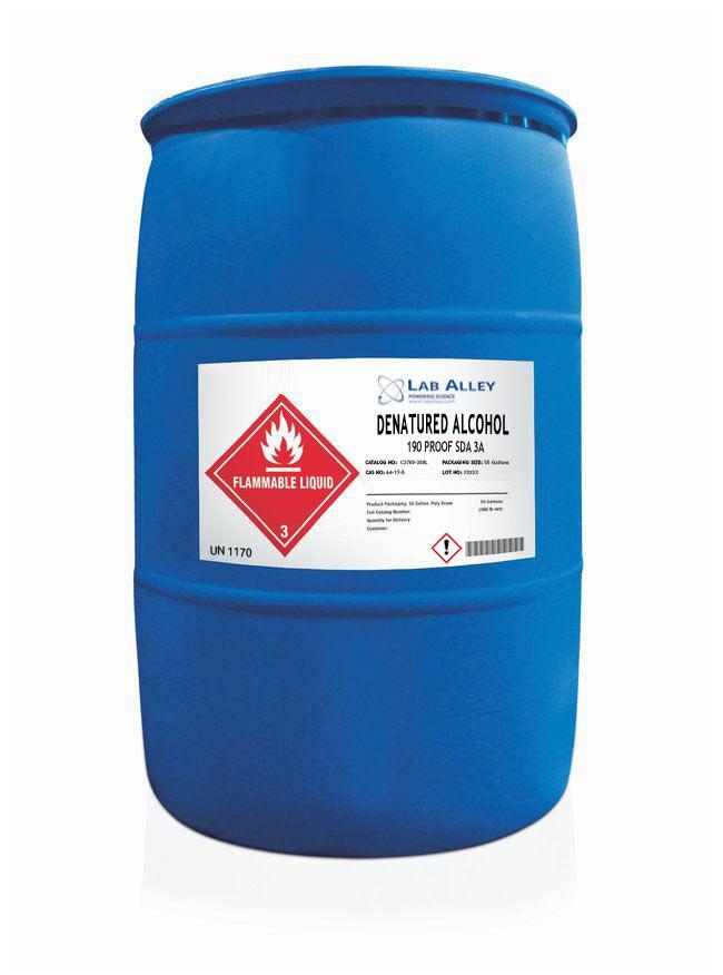 Specially Denatured Alcohol 190 Proof SDA 3A 200L