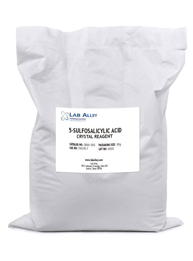 5-Sulfosalicylic Acid Crystal Reagent, 100g