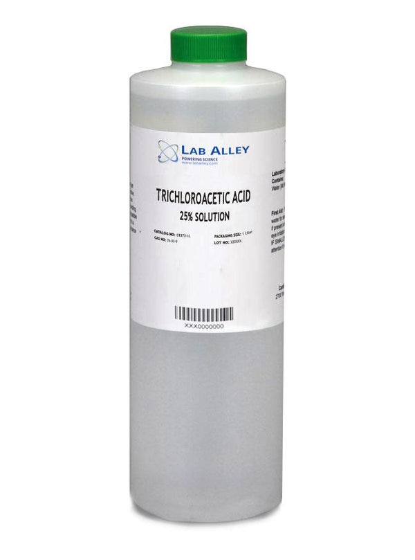 Trichloroacetic Acid 25% Solution, 1 Liter