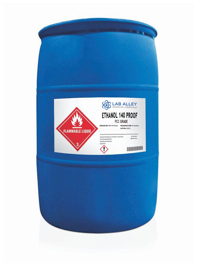 Food Grade Ethanol, 140 Proof