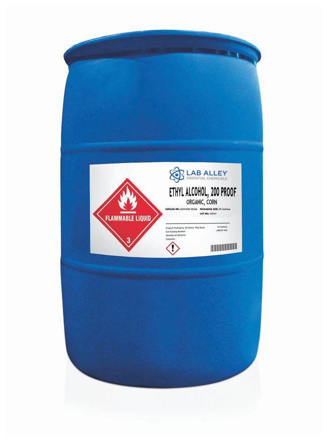 Organic Ethanol 200 Proof Food Grade