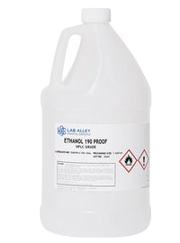 Ethanol 190 Proof (100%) Non-Denatured, Pure Alcohol, HPLC Grade