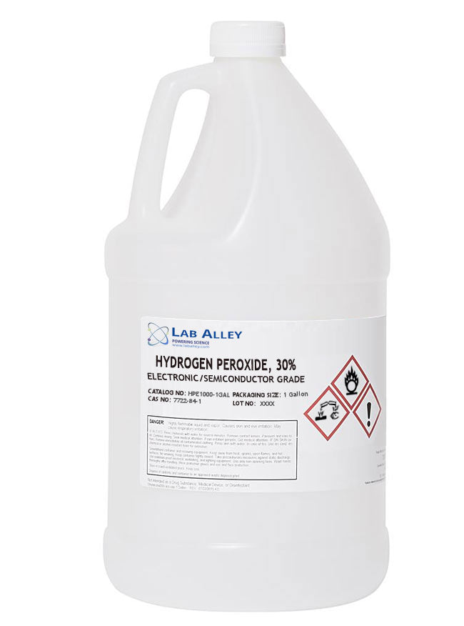 Hydrogen Peroxide 30% Solution, Electronic/Cleanroom Grade