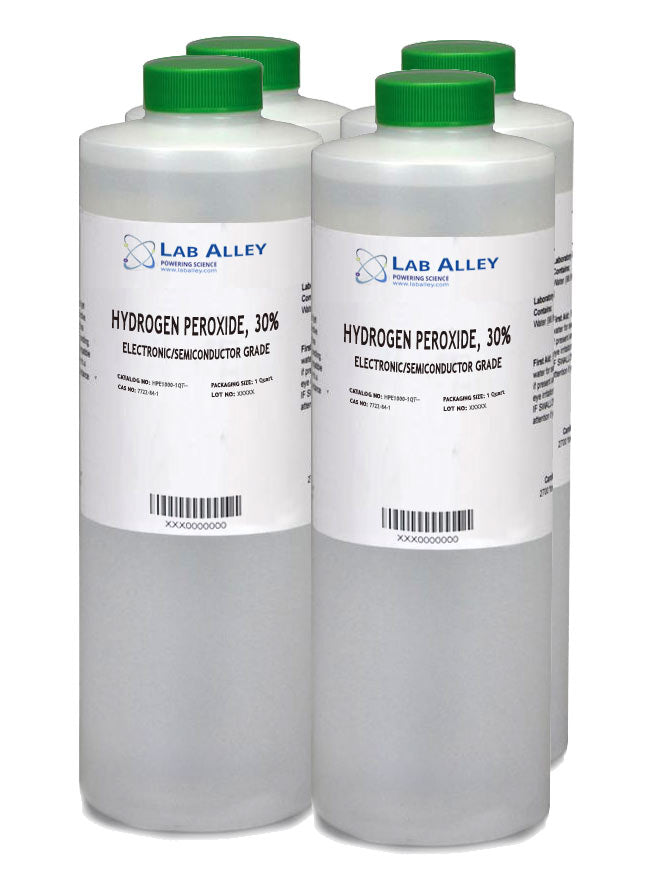 Hydrogen Peroxide 30% Solution, Electronic/Cleanroom Grade