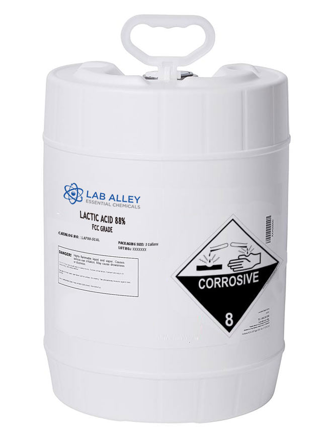 Lactic Acid 88%, FCC/Food Grade