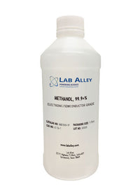 Methanol, Electronic/Cleanroom Grade, 99.9+%, 1 Pint
