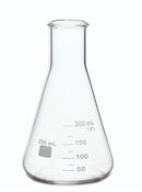 Erlenmeyer Flask, Wide Mouth, Borosilicate Glass