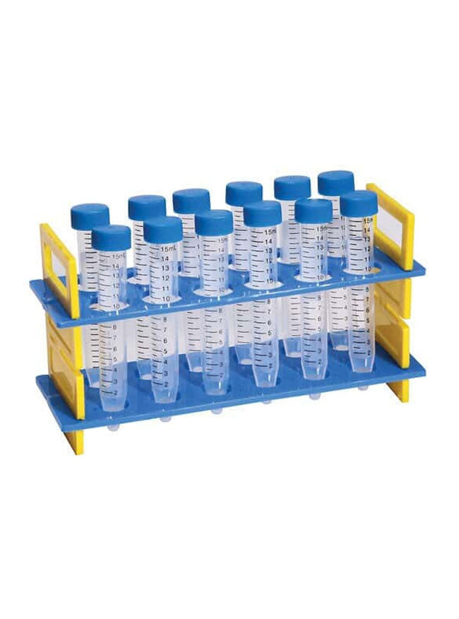 Test Tube Rack Set W/ 15ml Plastic Tubes